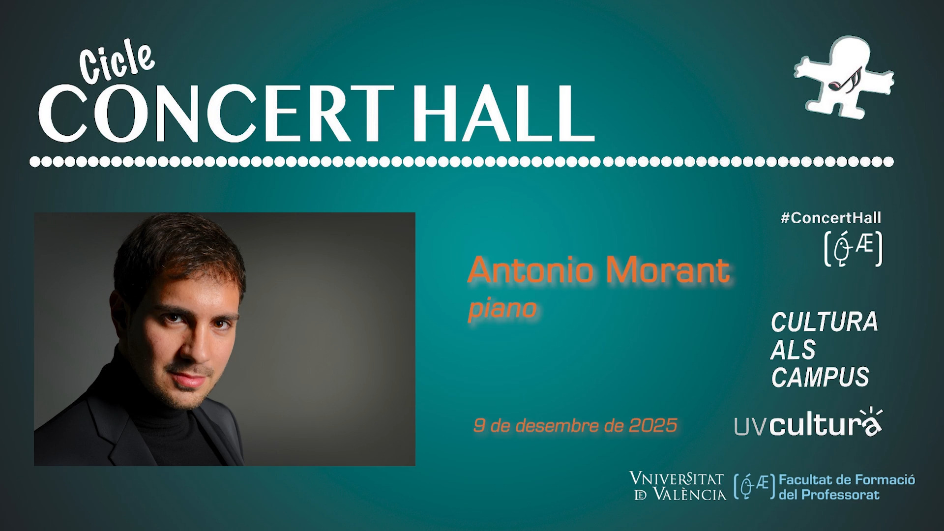 Concert Hall: Antonio Morant