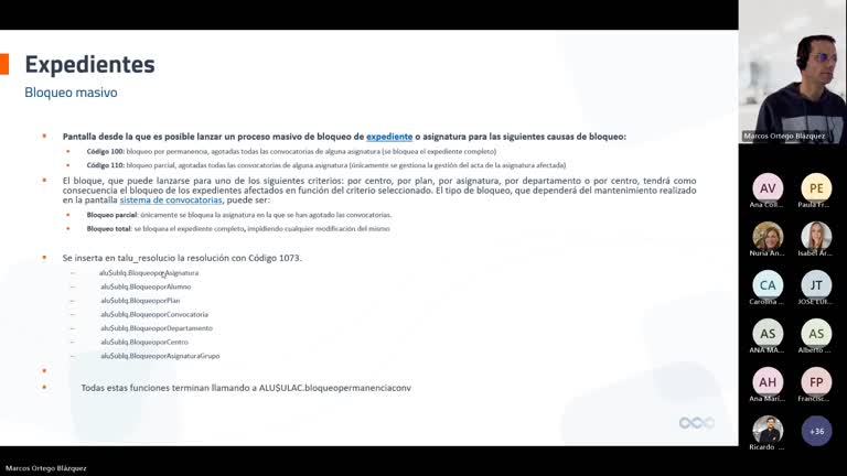 Formacion modelo datos UXXIAC Expediente