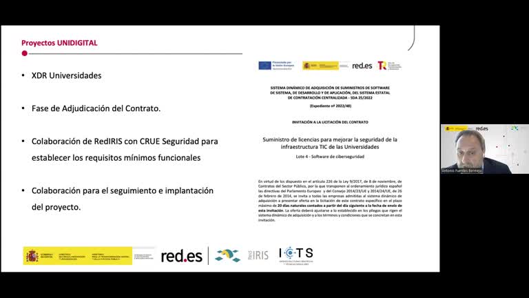 51 Jornadas Crue Digitalización. Inversión y Cooperación en Ciberseguridad