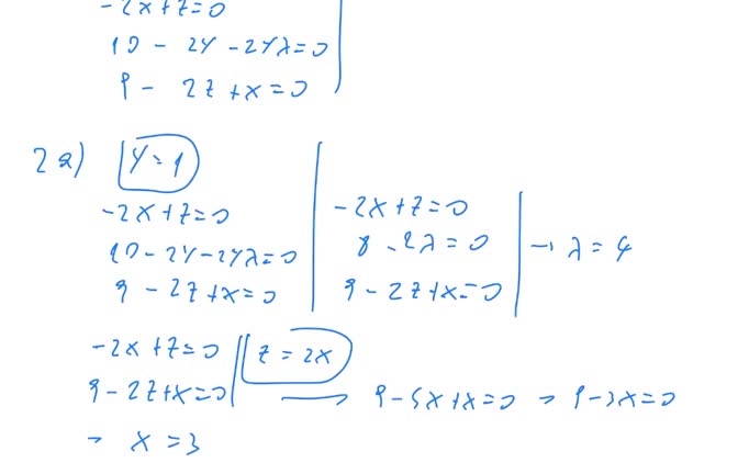 Un ejercicio resuelto de programación no lineal